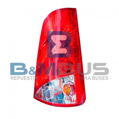 FARO POSTERIOR YUTONG ROJO/CRISTAL