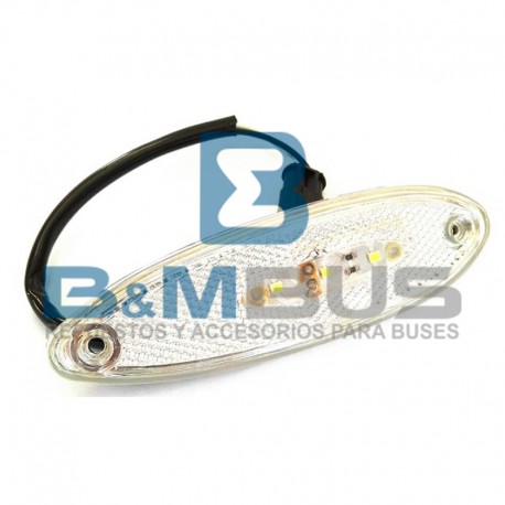 LANTERNA LATERAL CRITAL CON 3 LED PESCADITO