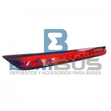 DELIMITADOR DE TECHO POST CENTRAL MPOLO G7 LE ROJO LED