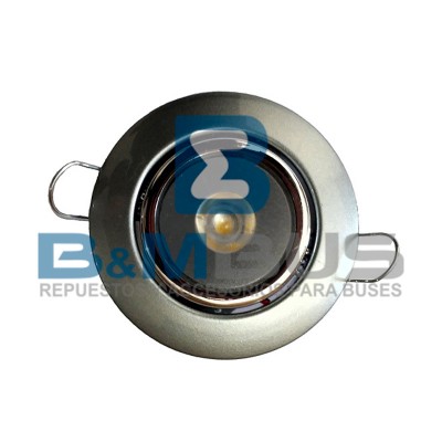 DICROICO 1LED CON TOQUE 24V MOVIL
