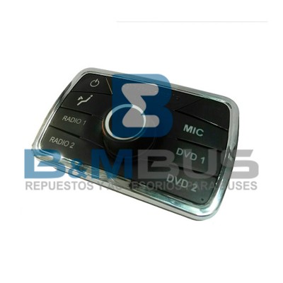PANEL CONTROL AUDIO Y VIDEO CUADRADO G7 - 1PISO