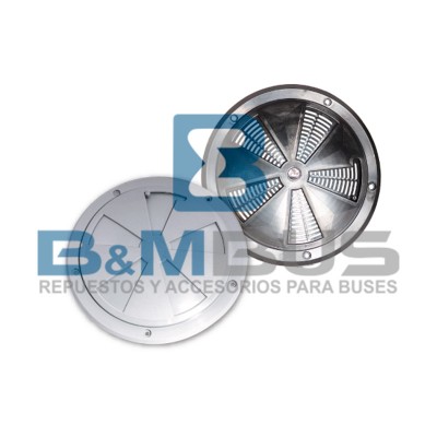 TAPA  CIRCULATORIO DE PVC GRIS