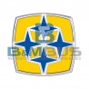LOGO DELANTERO BUSSCAR JUM BUS 140X140MM