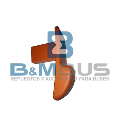 MANIJA DE ASIENTO BUSCAR NARANJA BUS CAMA(CUADRARO)