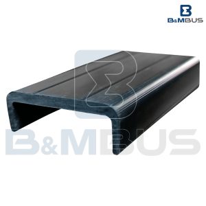 PERFIL EN C DE PVC PARA EL MARCO DE LA PUERTA