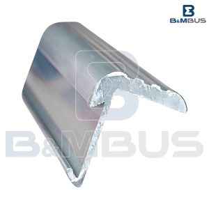 PERFIL DE ALUMINIO PARA ESTRIBO 01 LÍNEA DE GRECA SIN GRECA