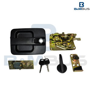 CONJUNTO CERRADURA CUADRADA PUERTA DE PILOTO URBANO LE