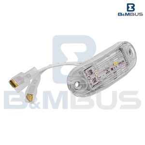 FARO DE PLACA COMIL BASE PLANA