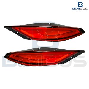 FARO DELIMITADOR DE TECHO POSTERIOR ROJO MARCOPOLO G8 LD_LE